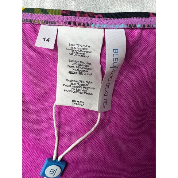 Bleu Rod Beattie Jungle Book Hipster Swim Botton Full Coverage Size 14 - Picture 4 of 8